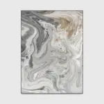 Kiera GoldenPowderMarblePatternCarpet Homeko4