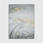Kiera GoldenPowderMarblePatternCarpet Homeko5