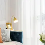 Kira White Cotton Blend Sheer Curtains Tulle tag1