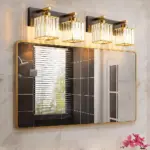 Kirsten Design LED Wall Lamp Two Flame Crystal Bathroom tag1
