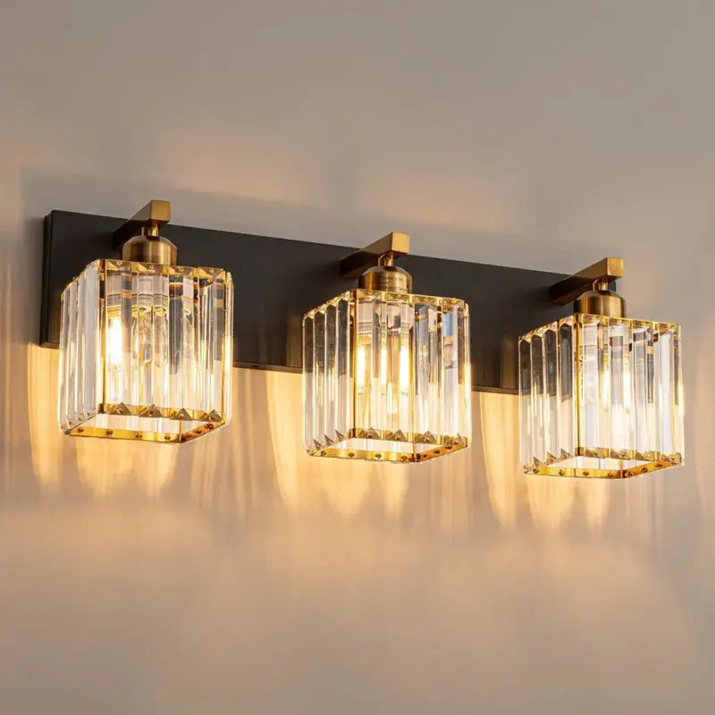 Kirsten Design LED Wall Lamp Two Flame Crystal Bathroom tag1