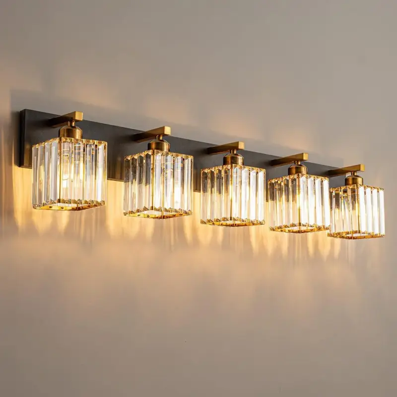 Kirsten Design LED Wall Lamp Two Flame Crystal Bathroom tag1