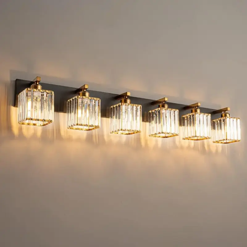 Kirsten Design LED Wall Lamp Two Flame Crystal Bathroom tag1