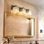 Kirsten Design LED Wall Lamp Two Flame Crystal Bathroom tag1