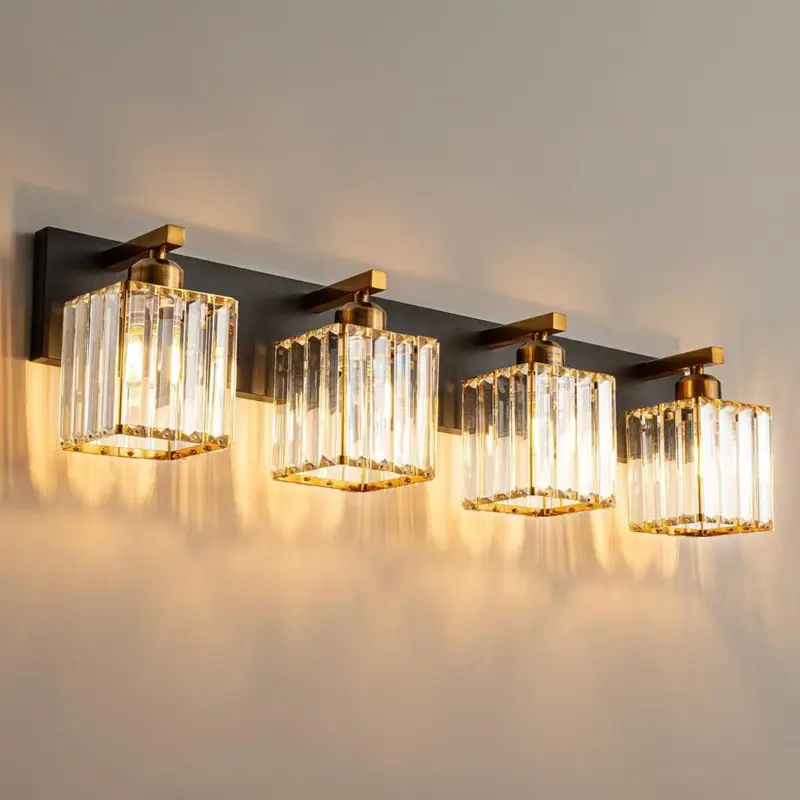 Kirsten Design LED Wall Lamp Two Flame Crystal Bathroom tag1