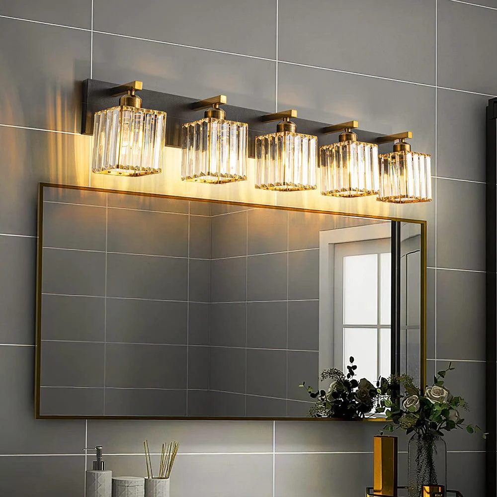 Kirsten Design LED Wall Lamp Two Flame Crystal Bathroom -  - #tag1#