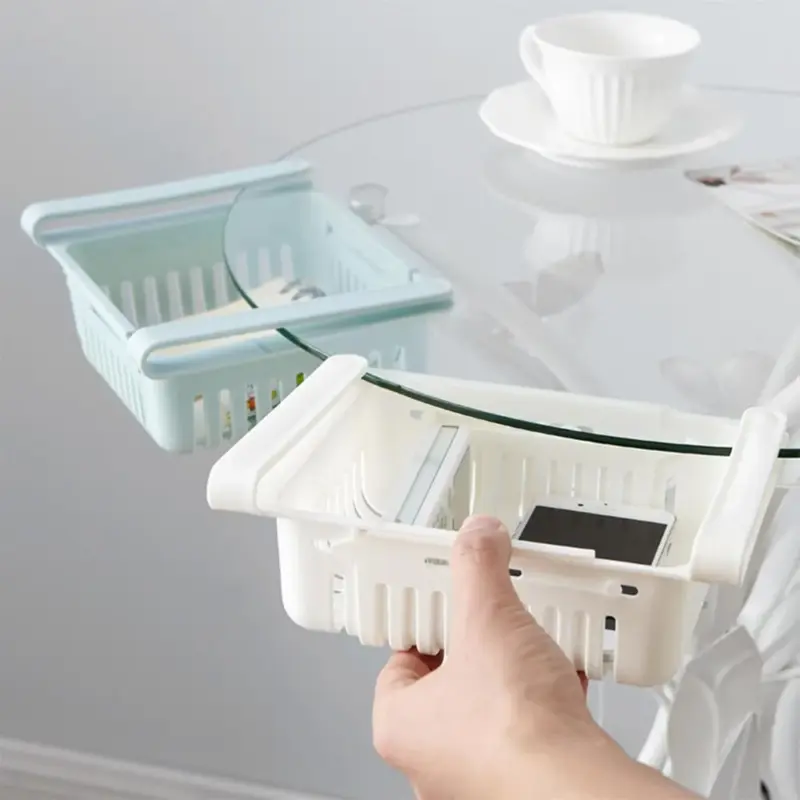Kitchen Adjustable Stretchable Refrigerator Organizer Drawer Basket Refrigerator Drawers Vegetable Storage Rack Holder a253c82c e564 4ee6 81b4 f584e43717e5
