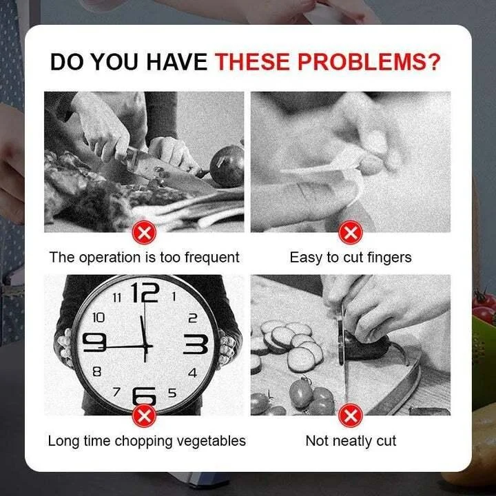 Kitchen Adjustable Safe Chopping Artifact -  - #tag1#