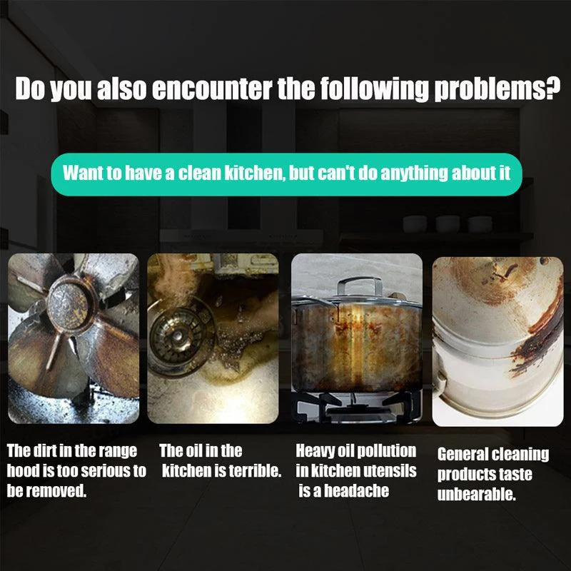 Kitchen All-Purpose Grease Foaming Cleaner -  - #tag1#