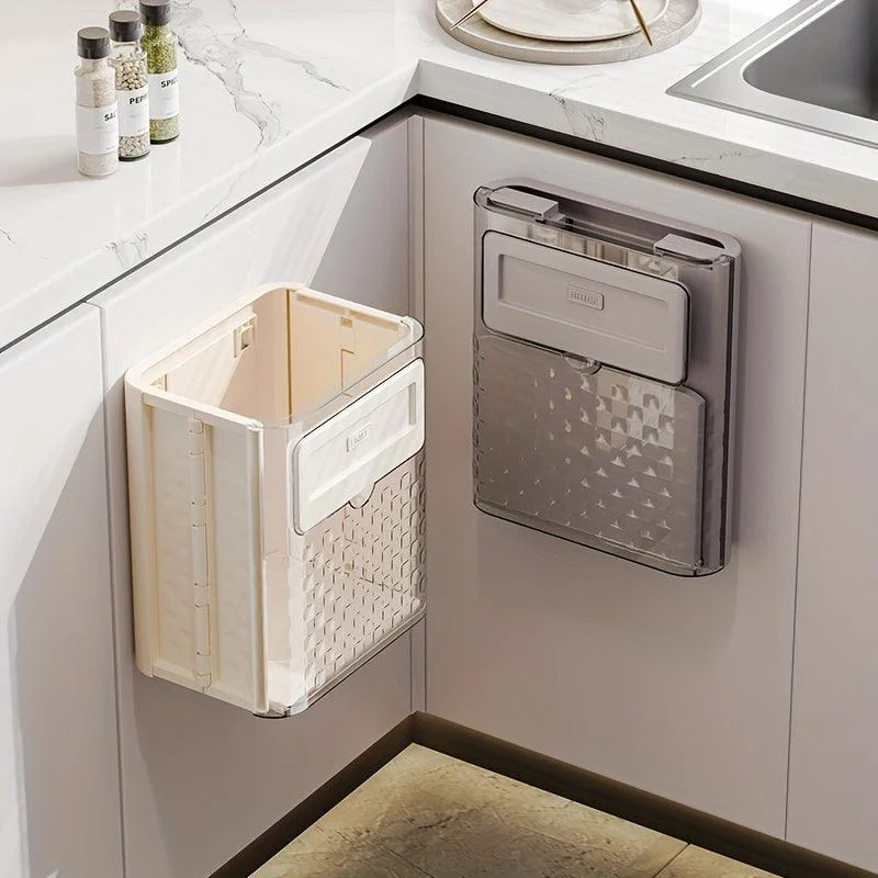 Kitchen Cabinet Door Wall Hanging Trash Storage Bucket -  - #tag1#