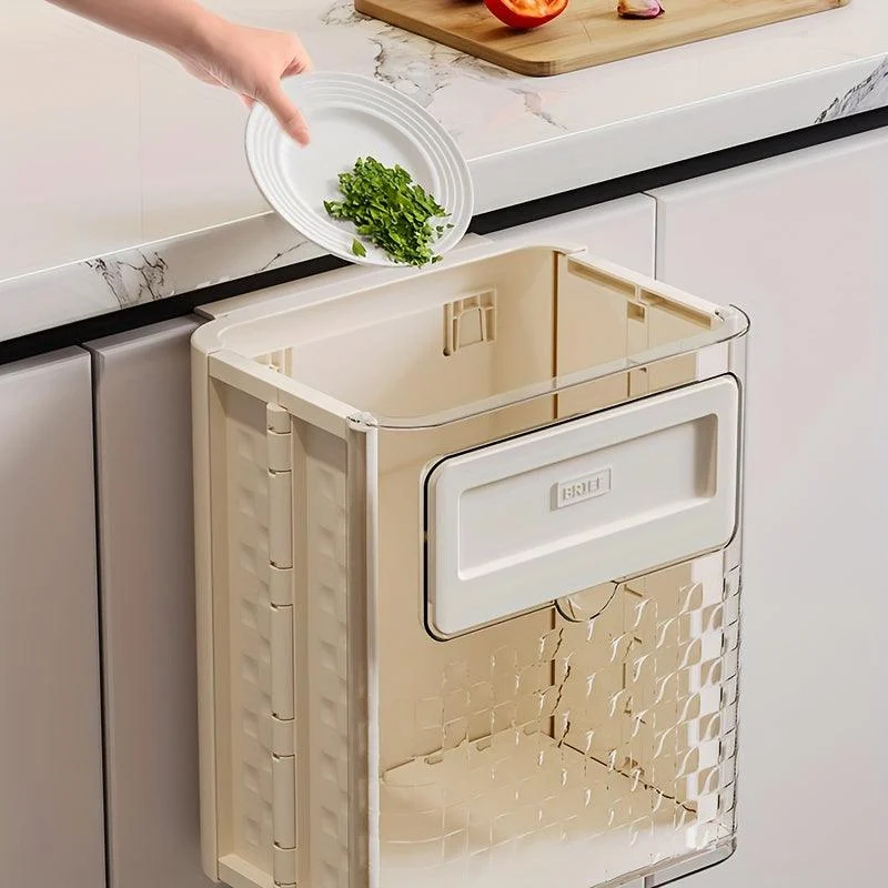 Kitchen Cabinet Door Wall Hanging Trash Storage Bucket -  - #tag1#