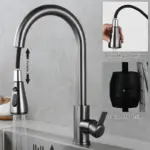 Kitchen_Faucet_-_Brushed_Pull-Out_Hand_Shower_-_-_tag1_-4285350 Kitchen Faucet Brushed Pull Out Hand Shower tag1
