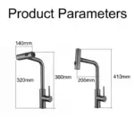 Kitchen_Faucet_-_Waterfall_Pull-Out_Hand_Shower_-_-_tag1_-4285454 Kitchen Faucet Waterfall Pull Out Hand Shower tag1