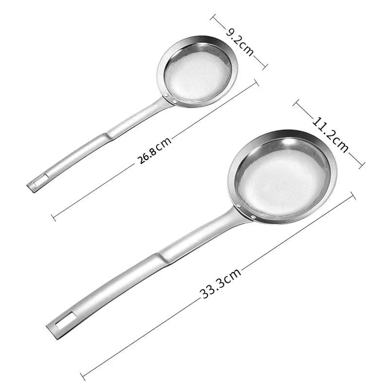 Kitchen Fine Mesh Stainless Steel Colander -  - #tag1#