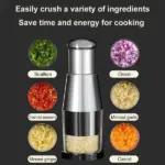 Kitchen Pressed Garlic Chopper tag1