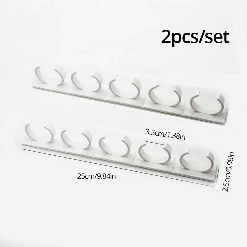 Kitchen Rack - Self Adhesive Rack - Holds Spice Bottles - Easy Kitchen Storage -  - #tag1#