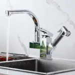 Kitchen Sink Faucet Flexible Pull Out on Sale tag1