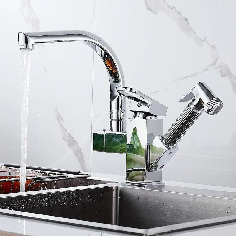 Kitchen Sink Faucet Flexible Pull Out on Sale -  - #tag1#
