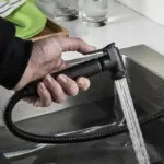 Kitchen Sink Faucet Flexible Pull Out on Sale tag1