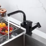 Kitchen Sink Faucet Flexible Pull Out on Sale tag1
