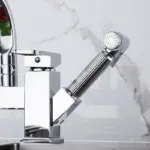 Kitchen Sink Faucet Flexible Pull Out on Sale tag1