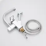 Kitchen Sink Faucet Flexible Pull Out on Sale tag1