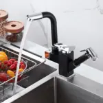 Kitchen Sink Faucet Flexible Pull Out on Sale tag1