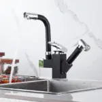 Kitchen Sink Faucet Flexible Pull Out on Sale tag1