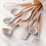Kitchen Tool Set Silicone Non stick Heat Resistant tag1