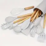 Kitchen Tool Set Silicone Non stick Heat Resistant tag1