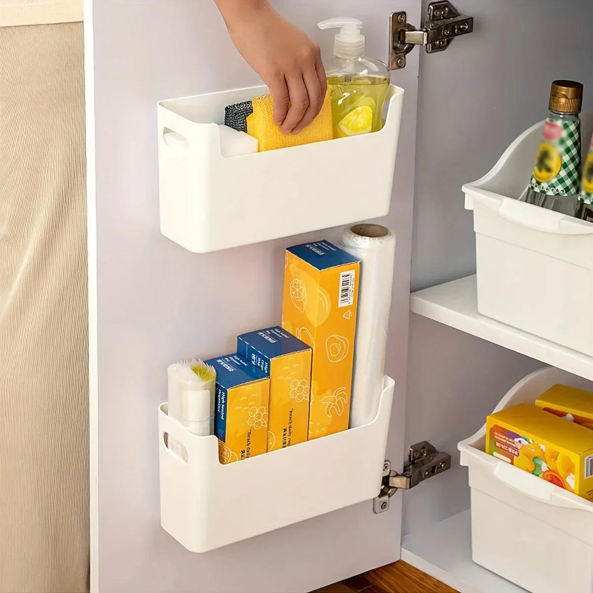 Kitchen Wall Mounted Storage Rack -  - #tag1#
