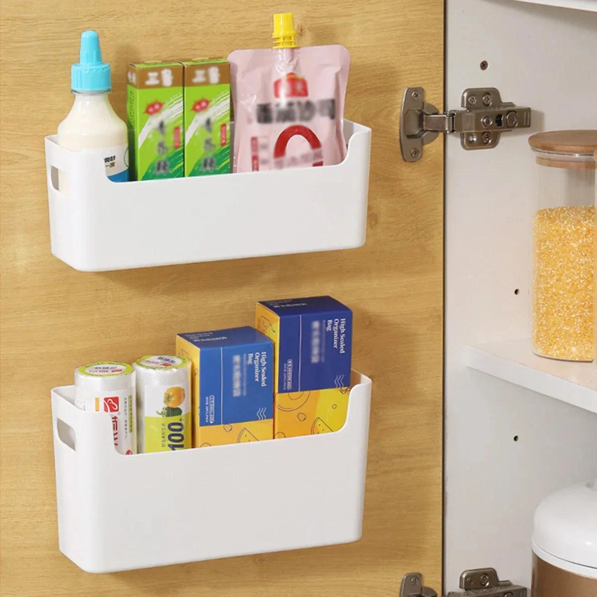 Kitchen Wall Mounted Storage Rack -  - #tag1#