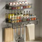 Kitchen rack Black tag1