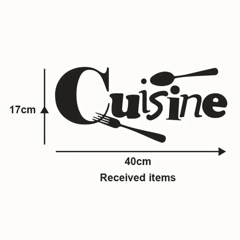 Kitchen wall sticker | Gives your kitchen a nice effect! -  - #tag1#