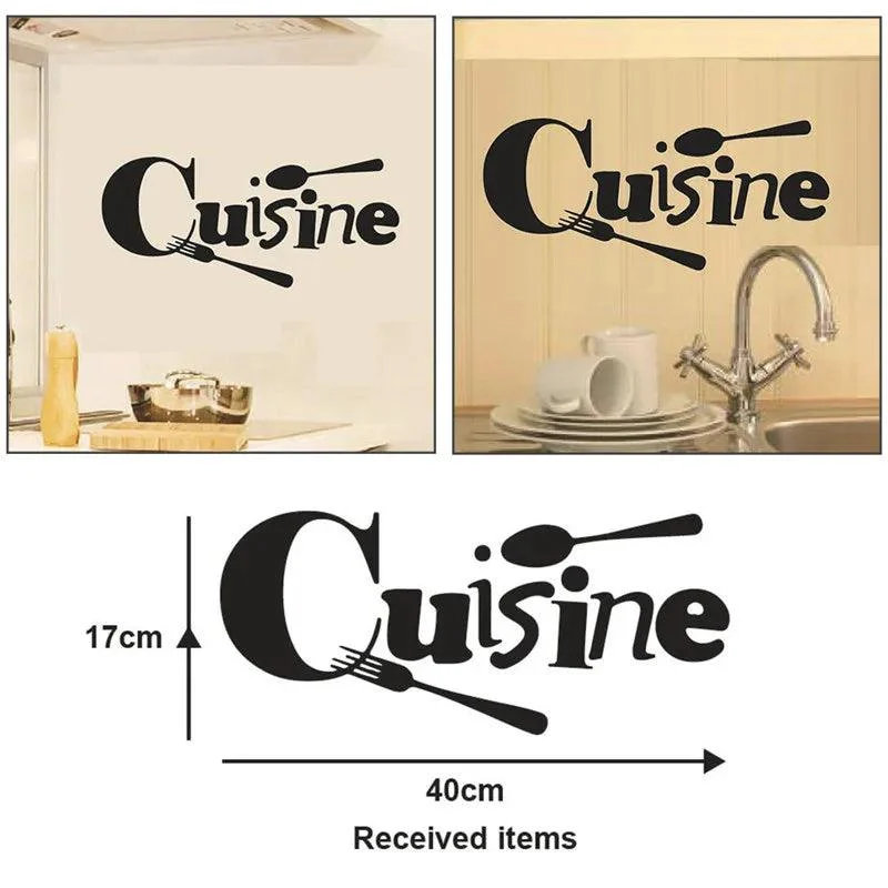 Kitchen wall sticker | Gives your kitchen a nice effect! -  - #tag1#