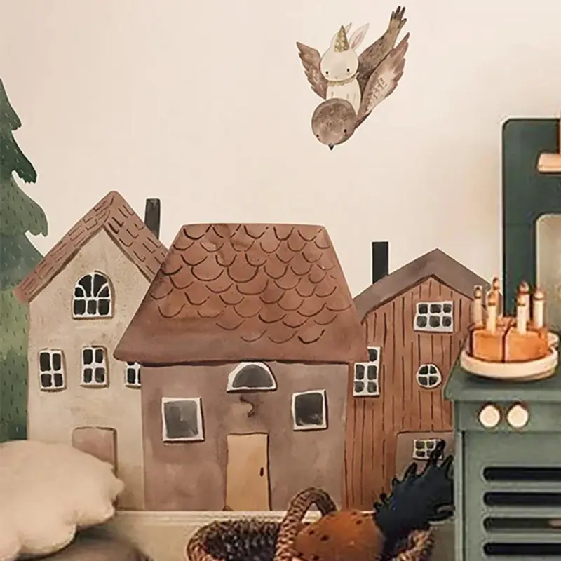 Kleine Stadsmuur Emblemen Dieren Vinyl Noordse Stijl Muurstickers Schil En Stok Voor Kinderkamer Kinderkamer Home Art.jpg 945e1d96 8bdd 4528 9136 90cf8751225c