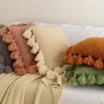 Knit Tassel Pillow Cover tag1