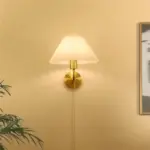 Koperen Wandlamp Met Schakelaar Origami Lampenkap Slaapkamer Bed Koperen Muur Licht Woonkamer Decoratie Balkon Muur Schans 12e70485 2216 4376 b0c9 e528a257a4bb