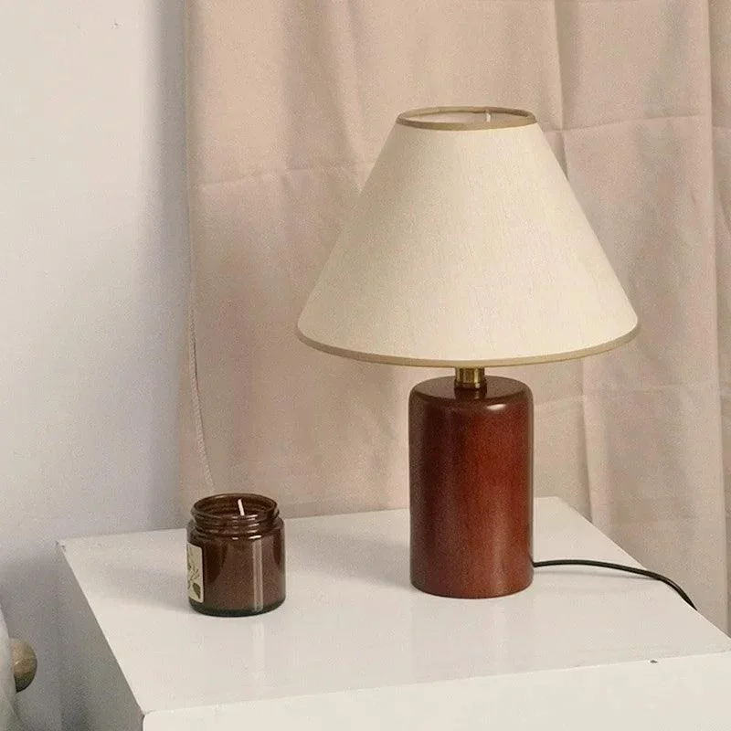 Korean Retro Lamp Wooden Lighting Bedroom Decoration Home -