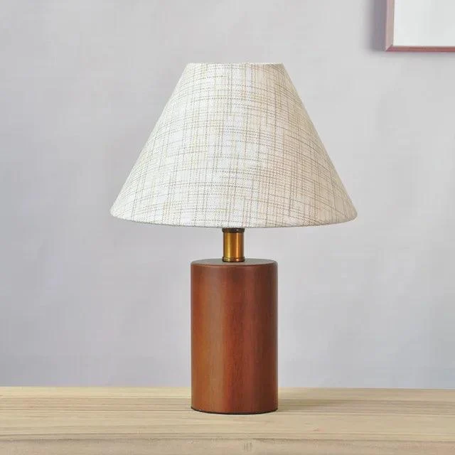 Korean Retro Lamp Wooden Lighting Bedroom Decoration Home -