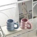 Korean Style Aesthetic Cute Mug Cerami