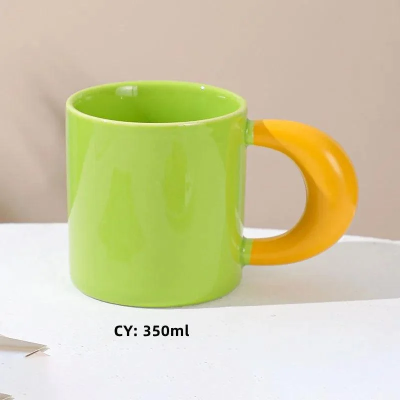 Korean Style Aesthetic Cute Mug Cerami -