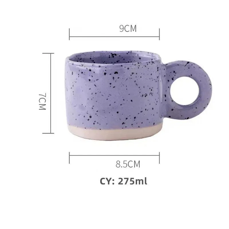 Korean Style Aesthetic Cute Mug Cerami -