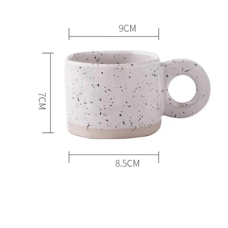 Korean Style Aesthetic Cute Mug Cerami -