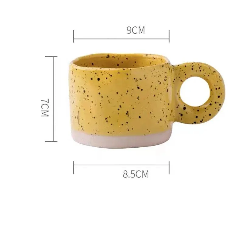 Korean Style Aesthetic Cute Mug Cerami -