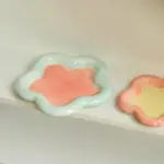 Korean Style Chubby Pastel Colour Plate tag1