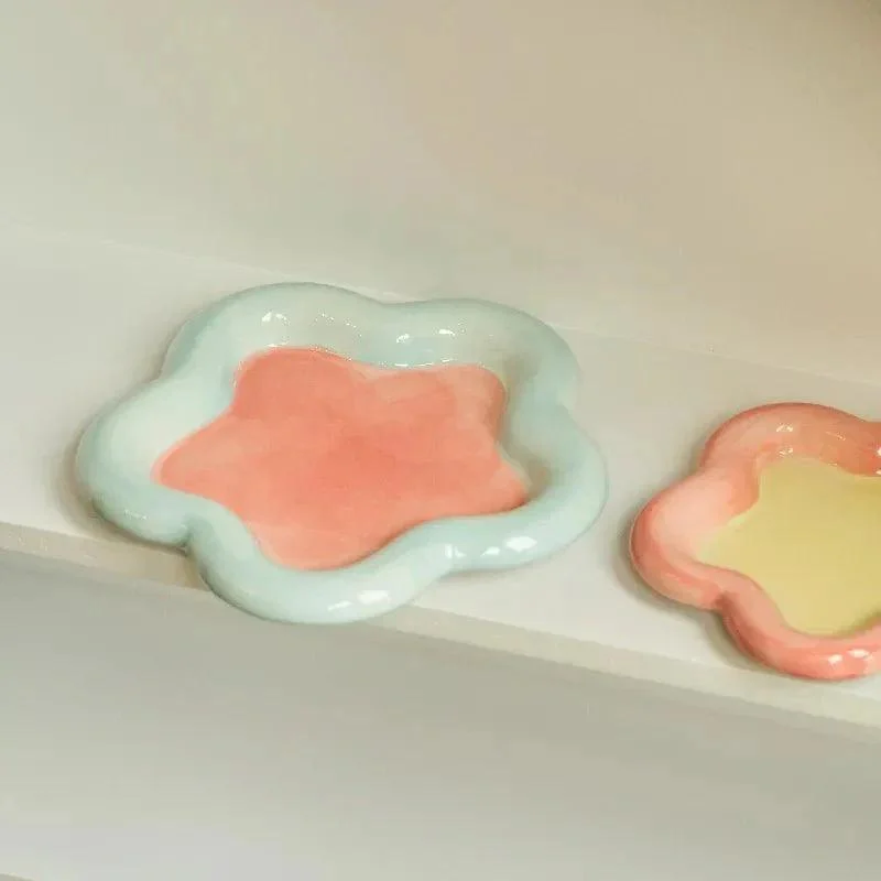 Korean Style Chubby Pastel Colour Plate -  - #tag1#