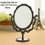Korean Style Heart Shaped Double Sided Cosmetic Mirror tag1