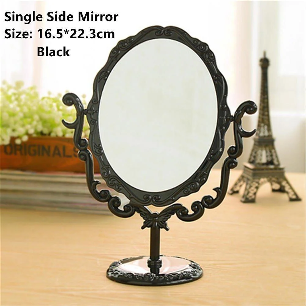 Korean Style Heart Shaped Double Sided Cosmetic Mirror -  - #tag1#