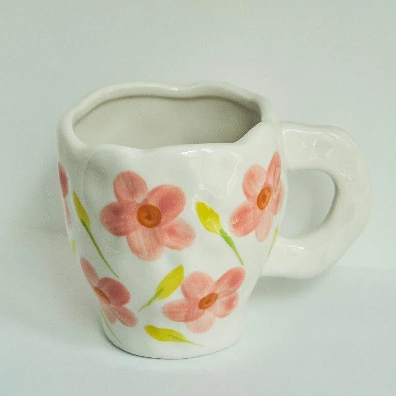 Korean Style Irregular Coffee Mug -  - #tag1#
